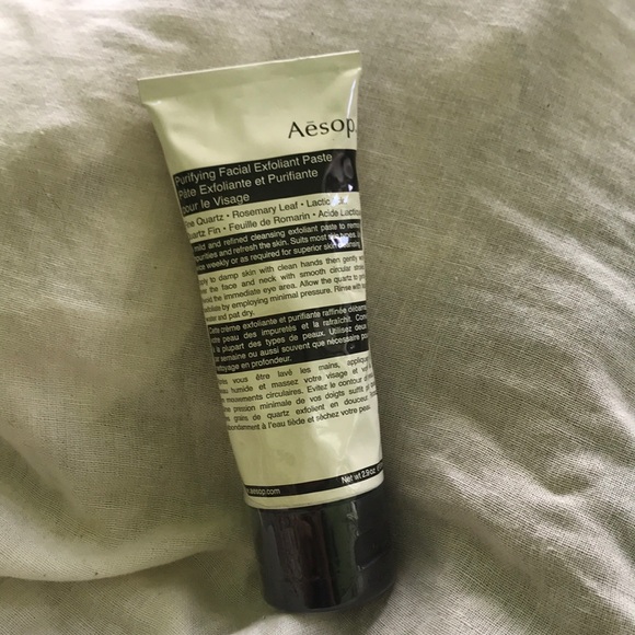 aesop exfoliant paste